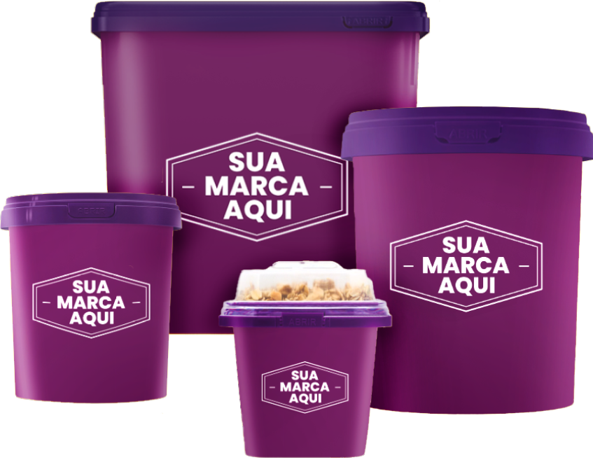 Private label de açaí premium natural